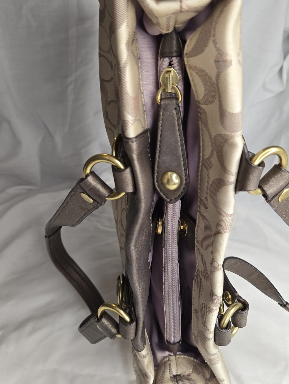 Coach Ashley Signature Metallic F20263 - Picture 12 of 13